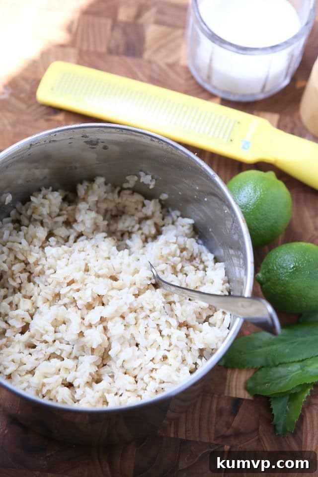 This recipe for Cilantro Lime Brown Rice is a perfect side for any Mexican dish. Use it to fill burritos, top with black beans or eat on its own! Recipe via aggieskitchen.com This recipe for Cilantro Lime Brown Rice is a perfect side for any Mexican dish. Use it to fill burritos, top with black beans or eat on its own! Recipe via aggieskitchen.com
