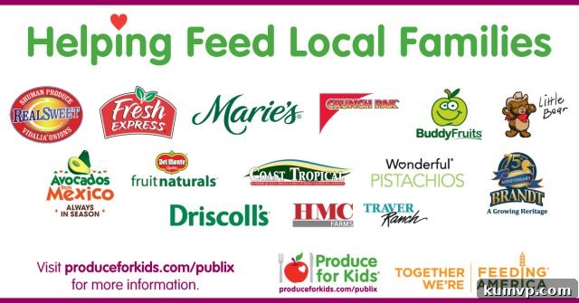 Produce For Kids and Publix Campaign