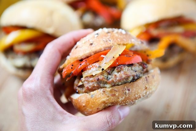 Italian-Spiced Turkey Slider Bites 3 You'll love these Italian Turkey Sausage Sliders - blended with mushrooms for extra nutrition!