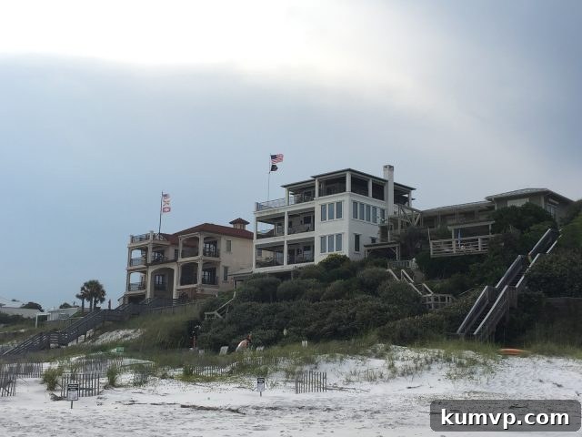 Coastal Dune Lake Outflow to the Gulf The unique sight of fresh lake water flowing into the salty Gulf of Mexico, illustrating the natural phenomenon of a coastal dune lake breach.