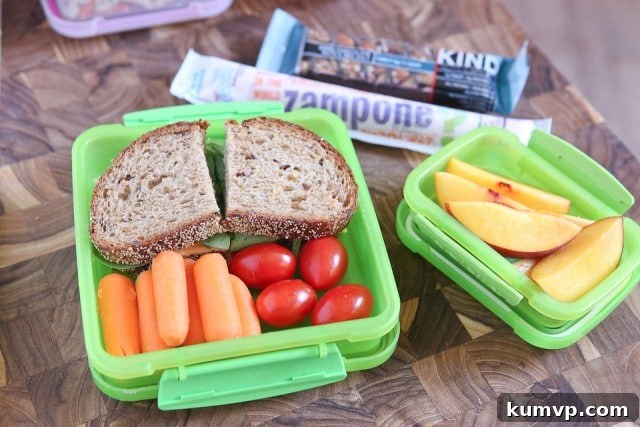 5 Back to School Lunch Packing Tips to Power Your Lunchbox 2 Ceasar Pasta Salad with Chickpeas