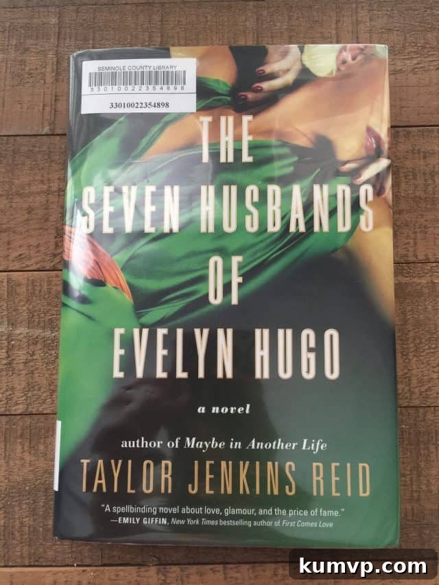Book cover of The Seven Husbands of Evelyn Hugo by Taylor Jenkins Reid