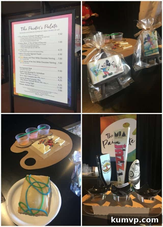 Epcot Global Arts Celebration 2018 14 Another beautifully presented gourmet dish