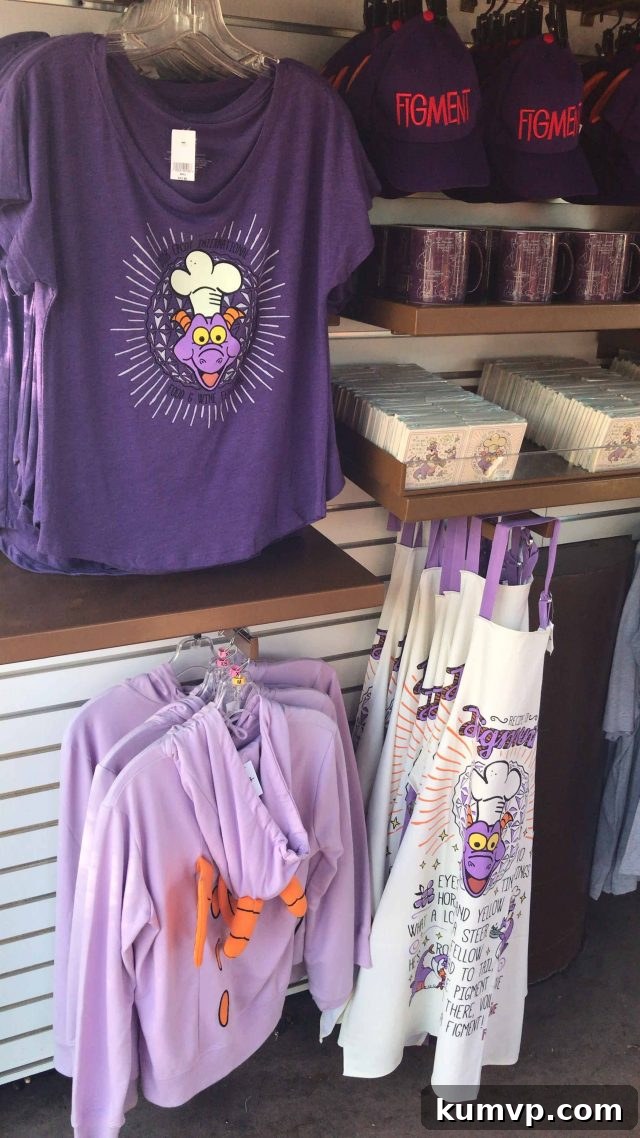 Epcot International Food and Wine Festival Merchandise 2018 - Figment Epcot International Food and Wine Festival Merchandise 2018
