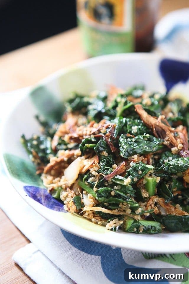 Smart Skillet Meals: Healthy Weeknight Wins & Family Prep Hacks 11 BBQ Chicken, Kale and Quinoa Bowl