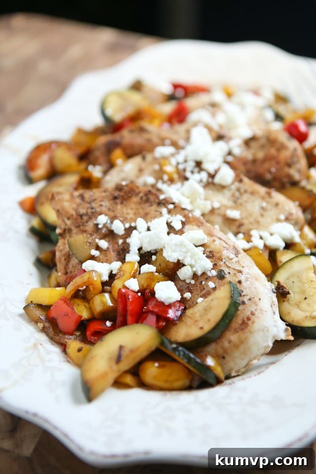 Smart Skillet Meals: Healthy Weeknight Wins & Family Prep Hacks 8 Skillet Balsamic Chicken with Sweet Peppers and Zucchini