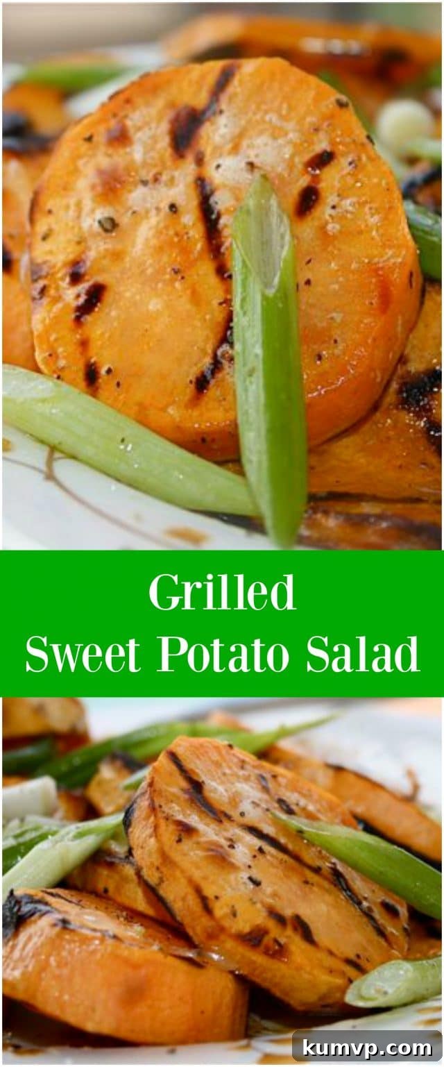 Smoky Grilled Sweet Potato Salad 3 Grilled Sweet Potato Salad: A summer essential with smoky flavor