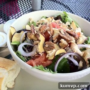 Apple, Nut & Cheese Salad with Apple Vinaigrette