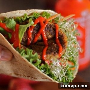 Savory Veggie Burger Wraps 2 img 4230 4