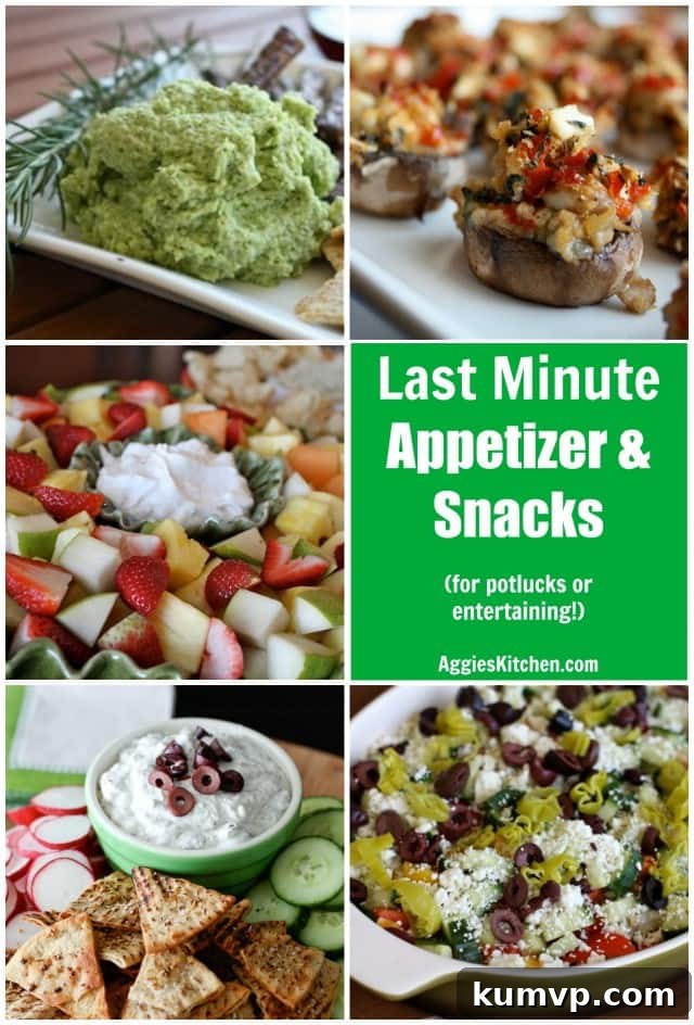 Effortless Easter Appetizers 2 A curated collection of last-minute appetizer and snack recipe ideas perfect for upcoming spring and summer entertaining, featuring fresh and easy options.