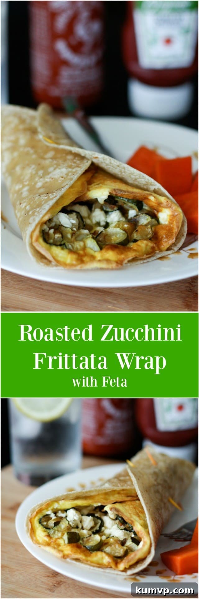 A selection of delicious frittatas, including a Roasted Zucchini Frittata Wrap, showcasing healthy and easy meal ideas.