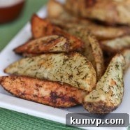 Roasted Dill Potato Wedges | AggiesKitchen.com #potatoes #sidedish #vegetable #potato