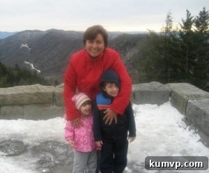 A cozy indoor shot, likely showing the family enjoying the comfortable warmth of their cabin or lodge during the crisp, cold Smoky Mountains weather, perhaps playing a board game or reading.
