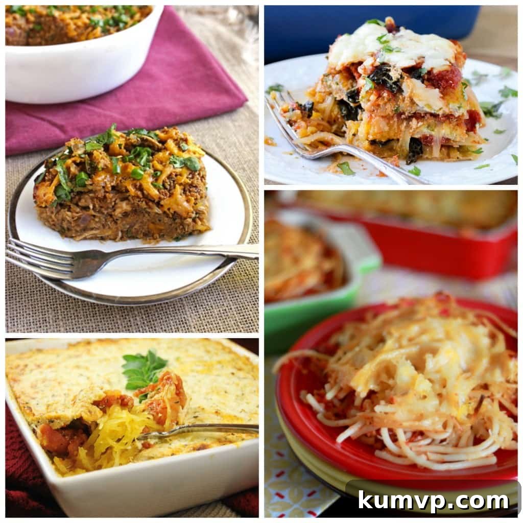 Spaghetti Squash casseroles - 50 Ways To Cook Spaghetti Squash