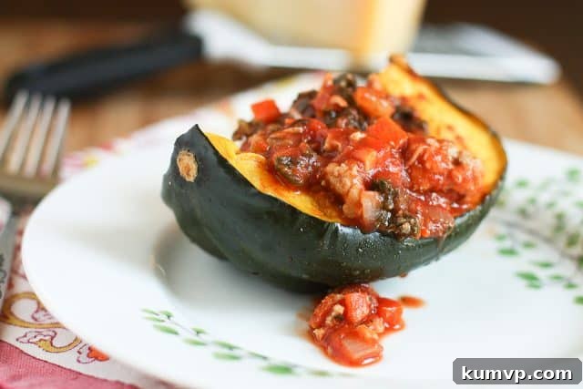 Roasted Acorn Squash Bolognese is hearty, healthy and low carb. Enjoy it on cozy winter nights. Roasted Acorn Squash Bolognese is hearty, healthy and low carb. Enjoy it on cozy winter nights.