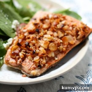 Almond Crusted Honey Mandarin Salmon