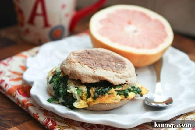 Sunrise Spinach & Egg Stack 3 Start Your Day Strong: Healthy Breakfast Ideas