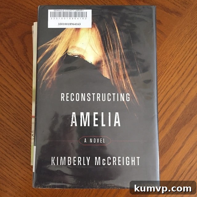 Reconstructing Amelia book cover by Kimberly McCreight