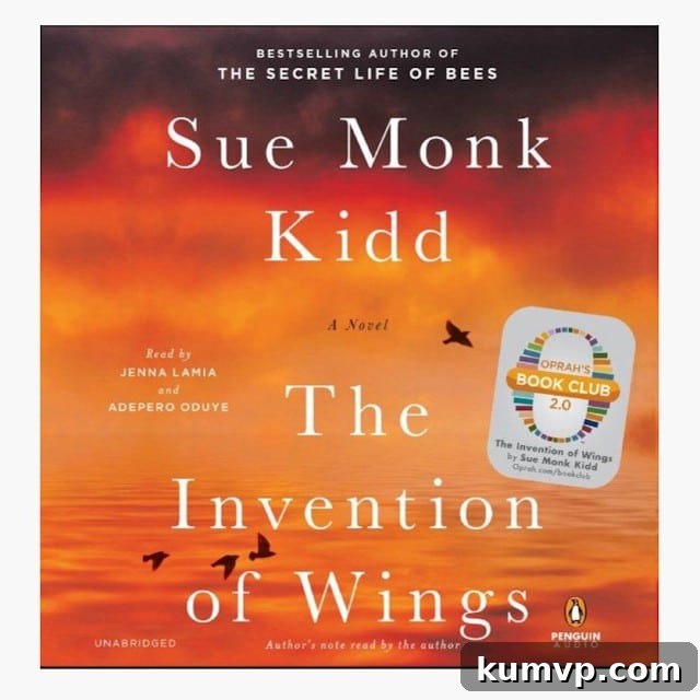 The Invention of Wings book cover by Sue Monk Kidd