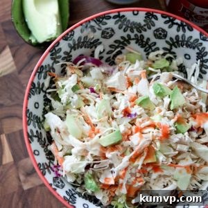 Buffalo Chicken Slaw Salad || Aggie's Kitchen