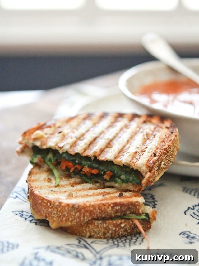 Mediterranean Veggie Hummus Panini 2 Healthy Hummus and Veggie Panini Recipe for a Quick Meal