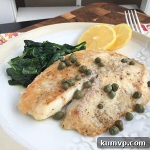 Parmesan Crusted Fish with Lemon and Capers | Aggie's Kitchen