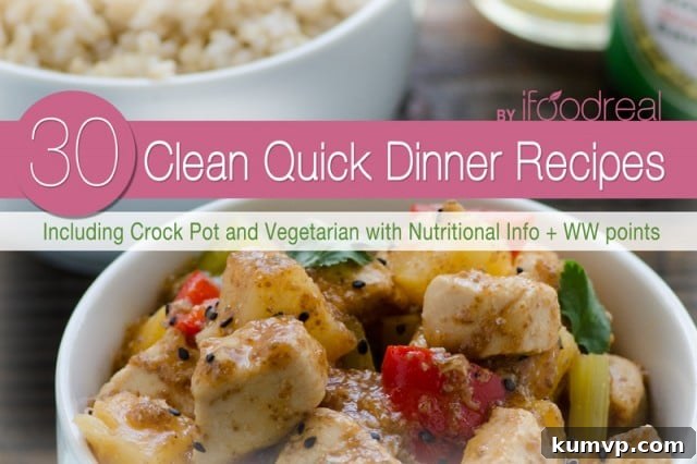 Clean Eating Dinner Recipes eBook by iFOODreal