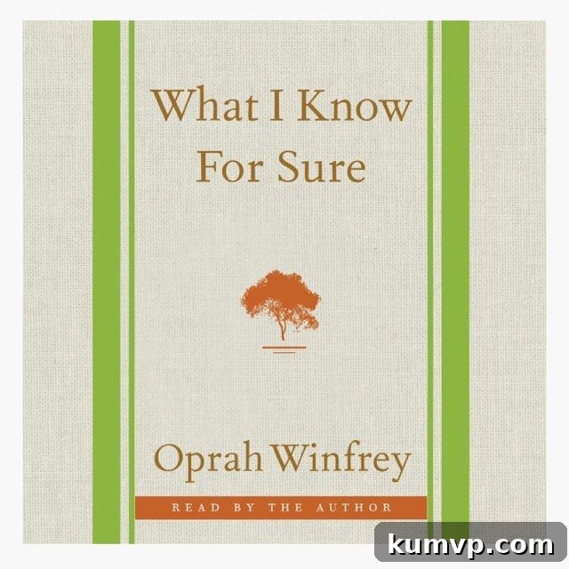 Fresh Reads of Spring My Reviews and Current Page Turners 6 Oprah Winfrey - What I Know For Sure - Inspirational Essays