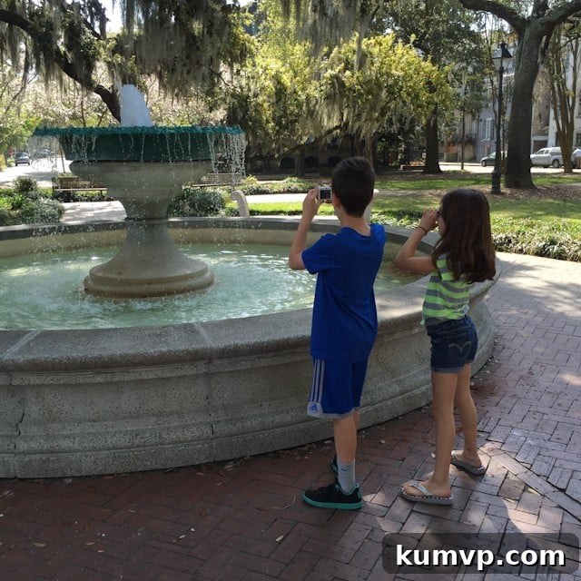 Savannah Georgia Historic Street View