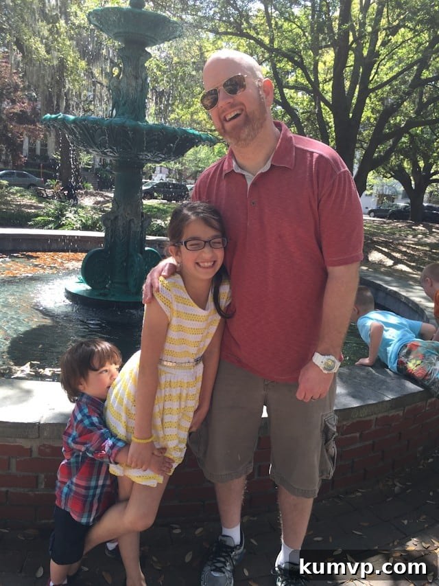 Savannah Georgia Iconic Fountain