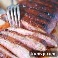 Grilled Flank Steak with Brown Sugar Rub